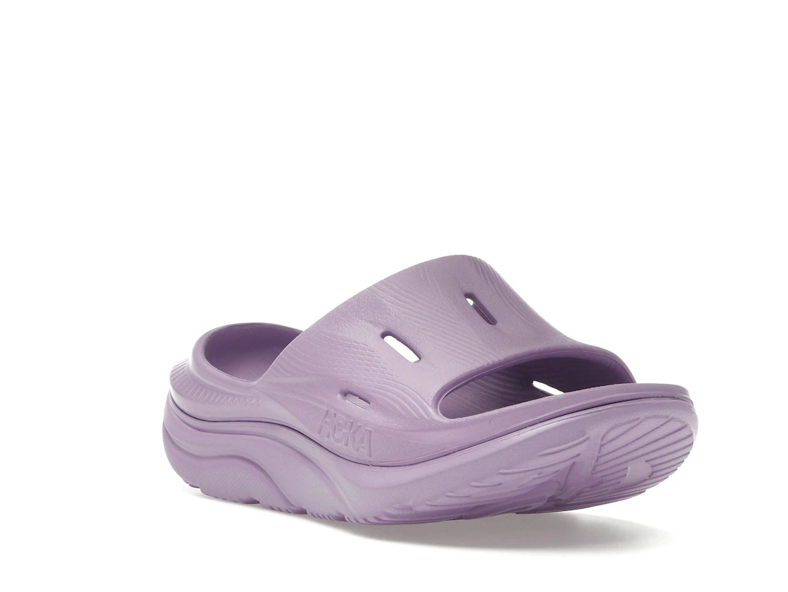 Hoka One One Ora Recovery Slide 3 Violet Bloom