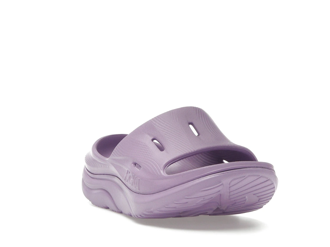 Hoka One One Ora Recovery Slide 3 Violet Bloom