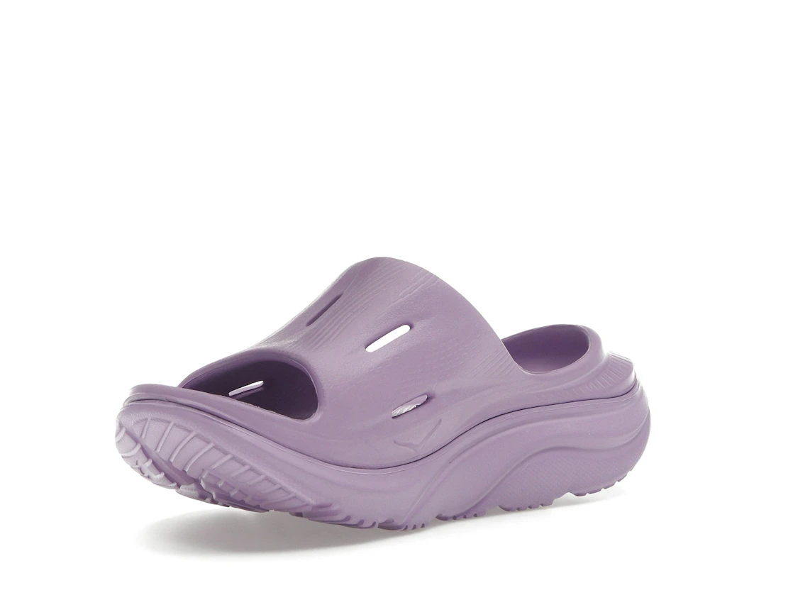 Hoka One One Ora Recovery Slide 3 Violet Bloom