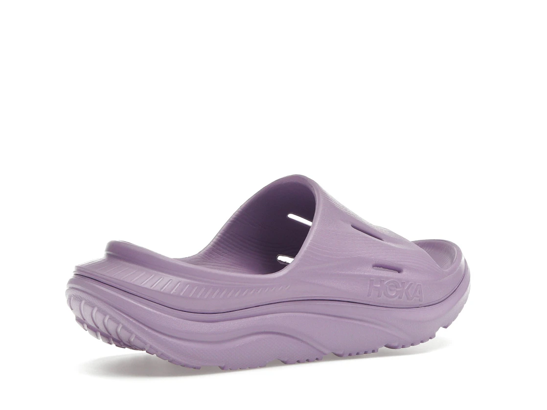 Hoka One One Ora Recovery Slide 3 Violet Bloom