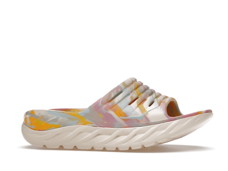 Hoka One One Ora Recovery Slide Free People Movement Luna Marbled