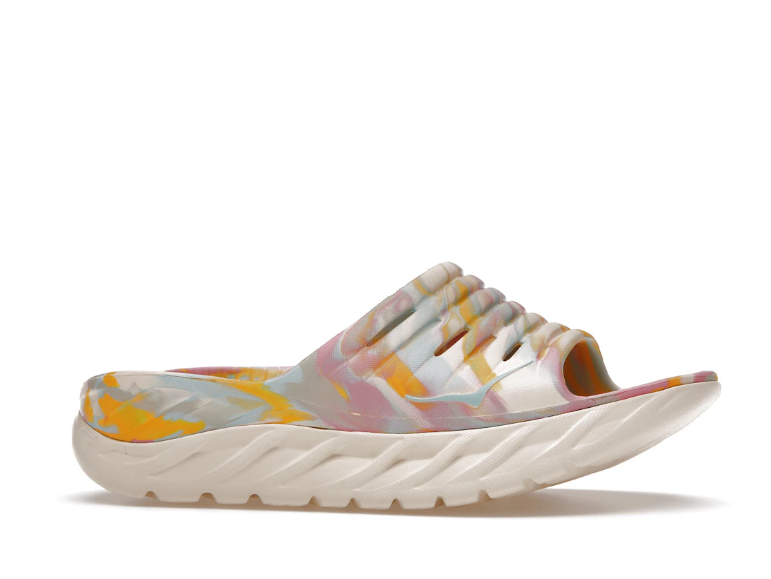 Hoka One One Ora Recovery Slide Free People Movement Luna Marbled