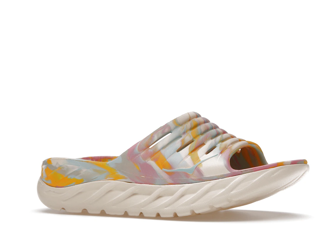 Hoka One One Ora Recovery Slide Free People Movement Luna Marbled