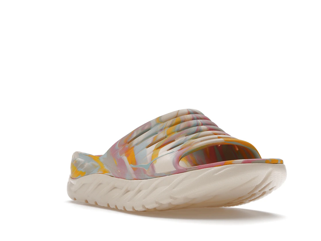 Hoka One One Ora Recovery Slide Free People Movement Luna Marbled