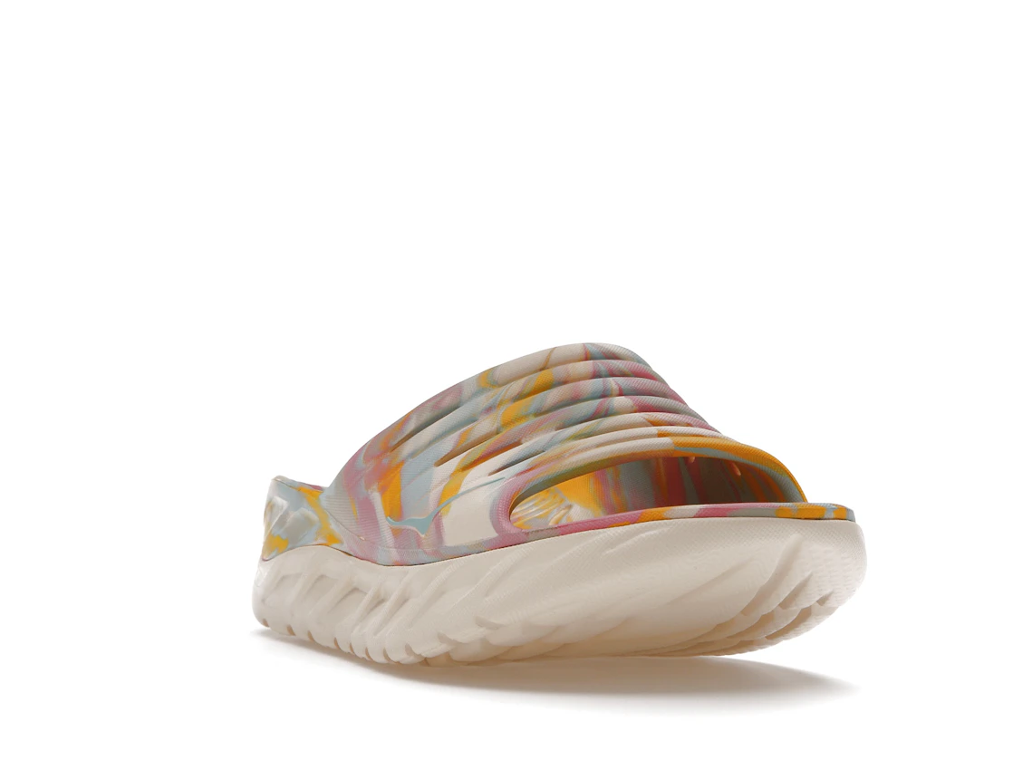 Hoka One One Ora Recovery Slide Free People Movement Luna Marbled