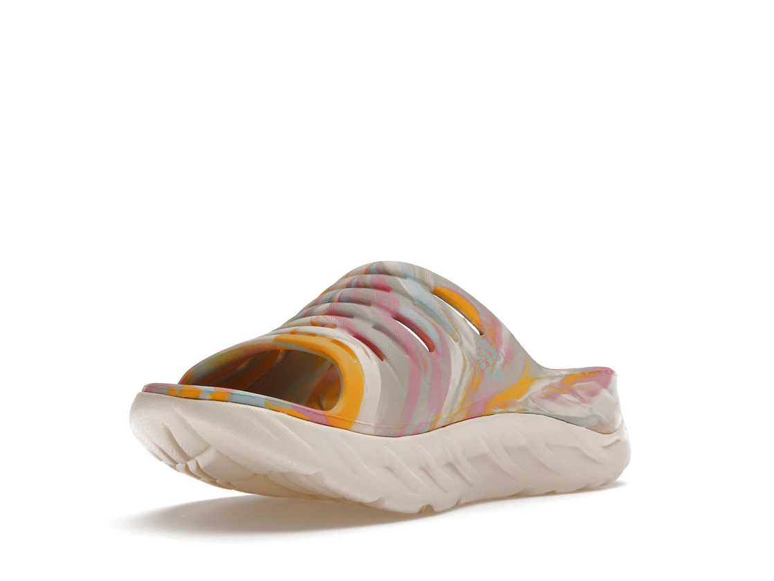 Hoka One One Ora Recovery Slide Free People Movement Luna Marbled