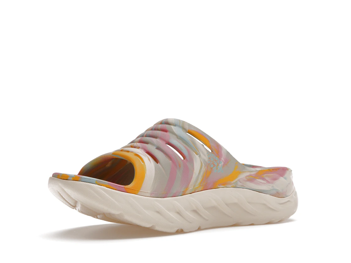 Hoka One One Ora Recovery Slide Free People Movement Luna Marbled