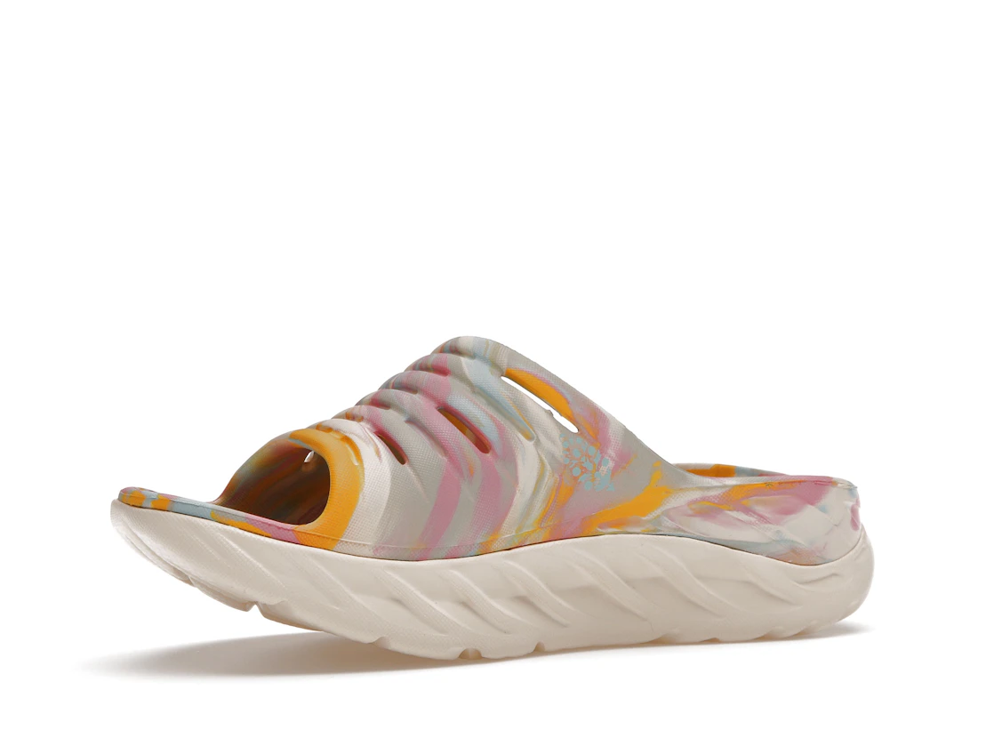 Hoka One One Ora Recovery Slide Free People Movement Luna Marbled
