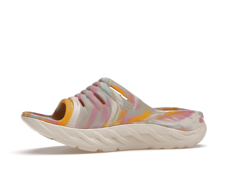 Hoka One One Ora Recovery Slide Free People Movement Luna Marbled