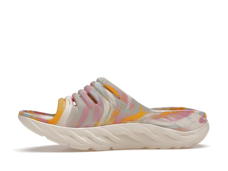 Hoka One One Ora Recovery Slide Free People Movement Luna Marbled
