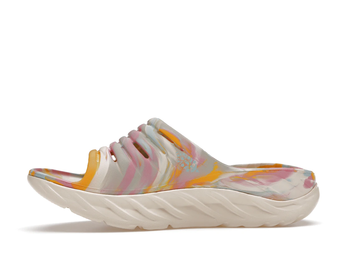 Hoka One One Ora Recovery Slide Free People Movement Luna Marbled