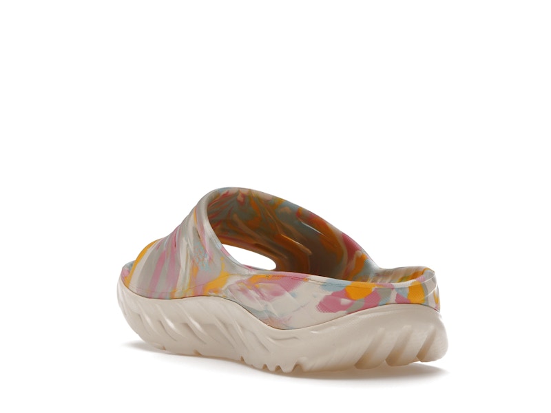 Hoka One One Ora Recovery Slide Free People Movement Luna Marbled