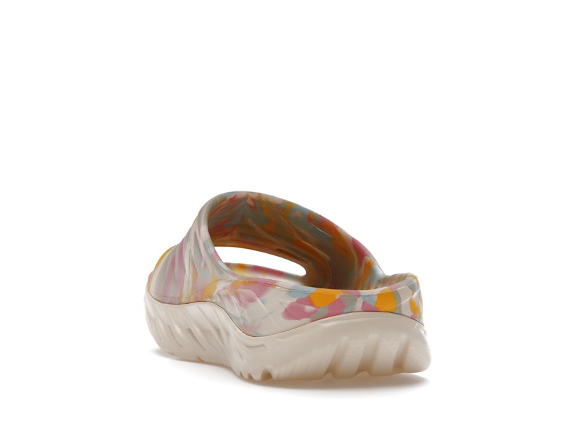 Hoka One One Ora Recovery Slide Free People Movement Luna Marbled