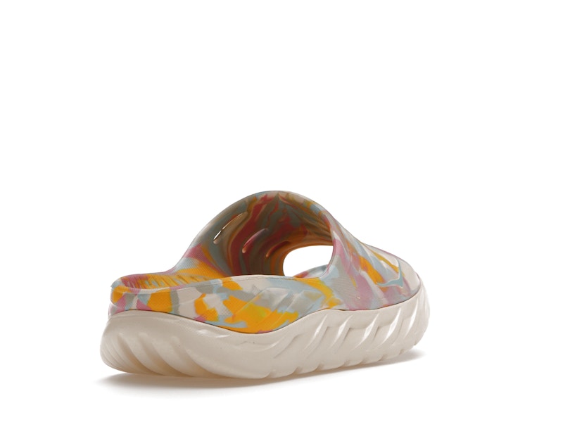 Hoka One One Ora Recovery Slide Free People Movement Luna Marbled