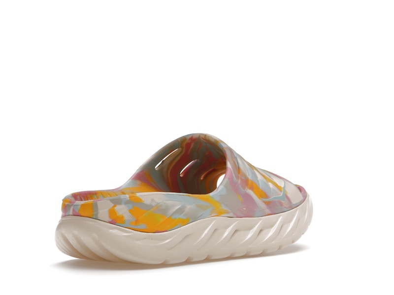 Hoka One One Ora Recovery Slide Free People Movement Luna Marbled