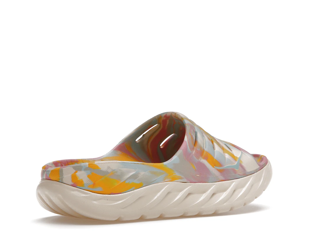 Hoka One One Ora Recovery Slide Free People Movement Luna Marbled