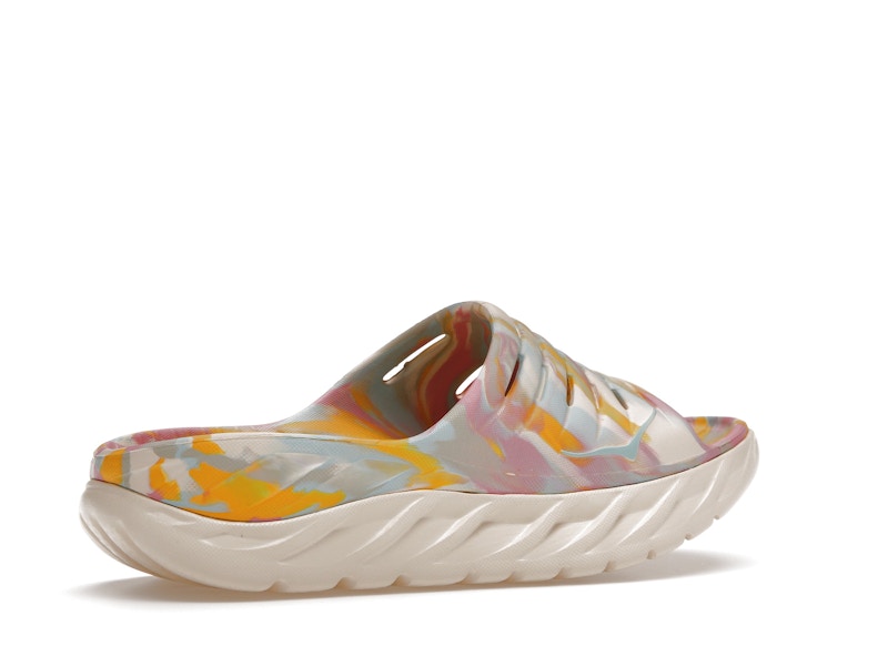 Hoka One One Ora Recovery Slide Free People Movement Luna Marbled