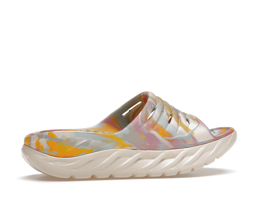 Hoka One One Ora Recovery Slide Free People Movement Luna Marbled