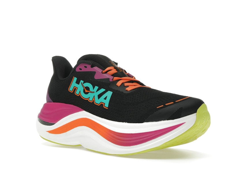 Hoka One One Skyward X Black Electric Aqua (Women's)