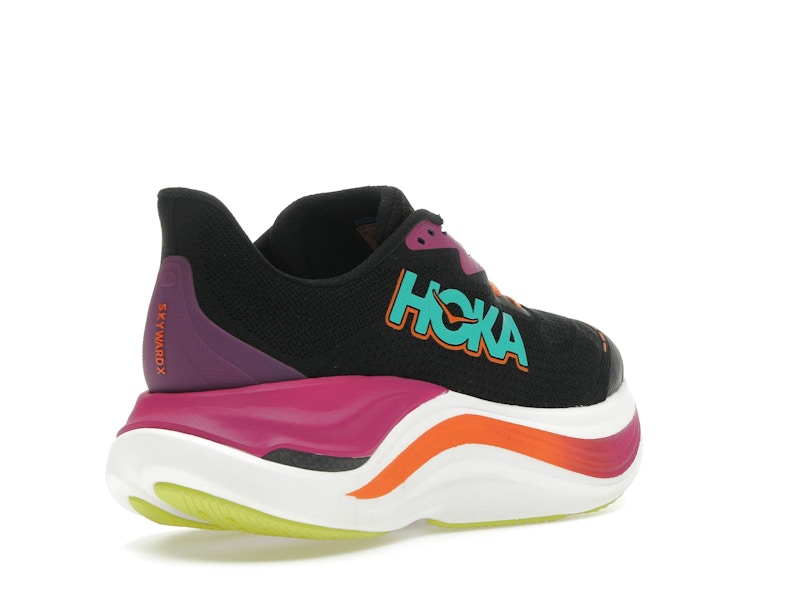 Hoka One One Skyward X Black Electric Aqua (Women's)