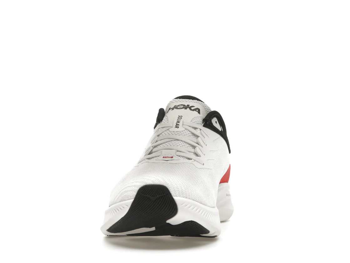 Hoka One One Solimar White Cosmic Grey Red