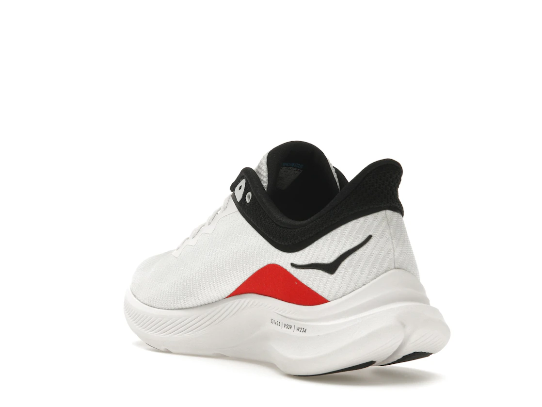 Hoka One One Solimar White Cosmic Grey Red