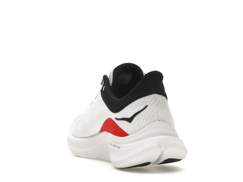 Hoka One One Solimar White Cosmic Grey Red