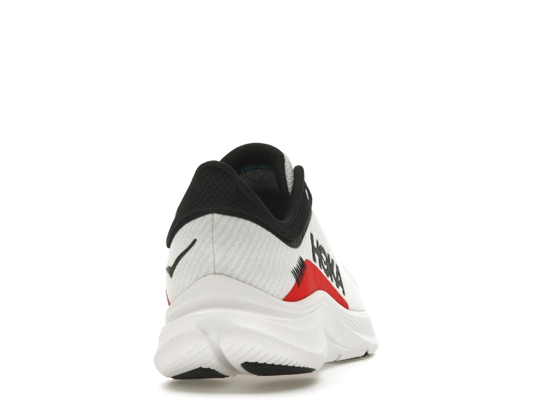 Hoka One One Solimar White Cosmic Grey Red