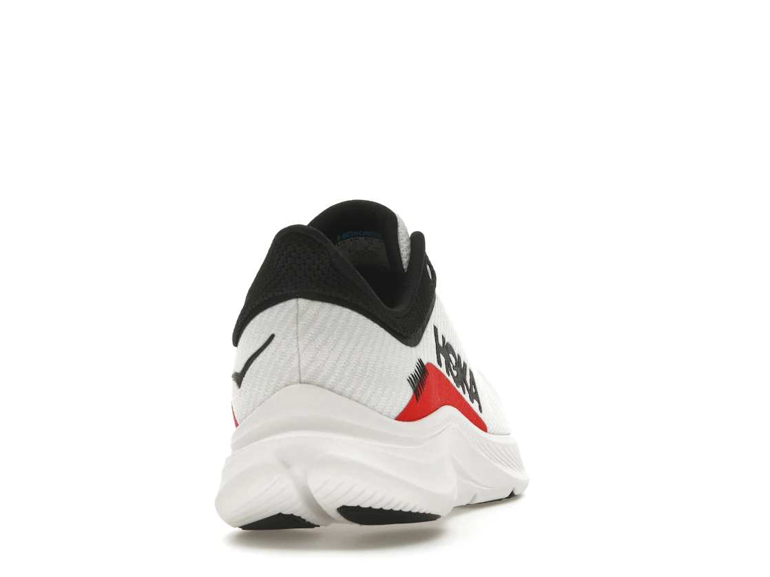 Hoka One One Solimar White Cosmic Grey Red