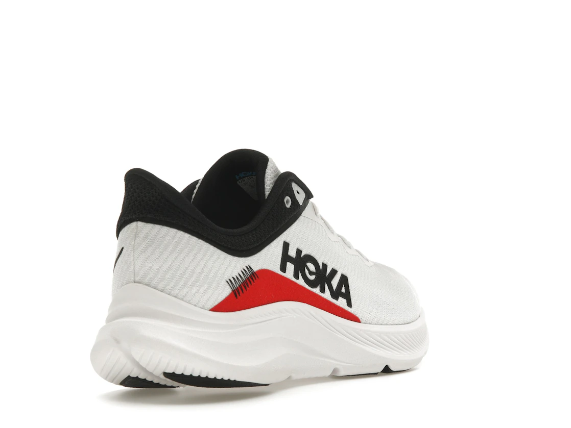 Hoka One One Solimar White Cosmic Grey Red