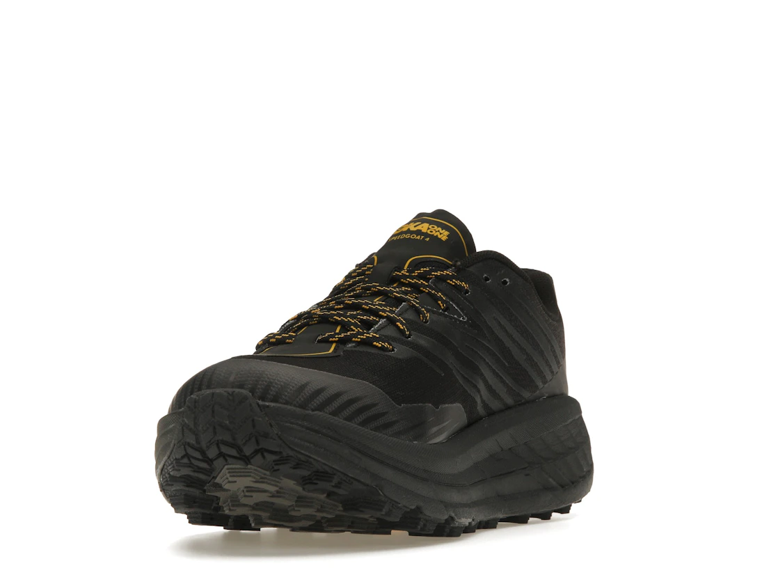 Hoka One One Speedgoat 4 Gore-Tex Black Yellow