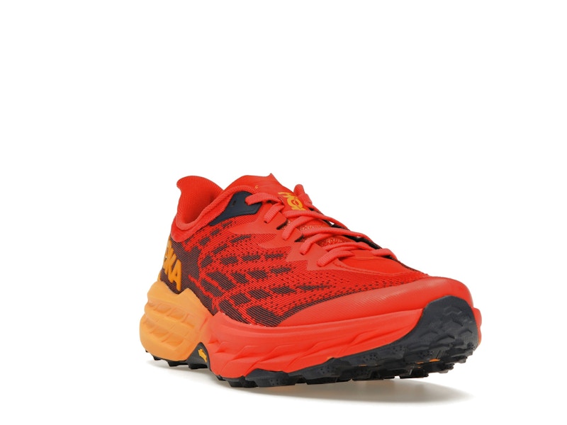 Hoka One One Speedgoat 5 Fiesta Red Radiant Yellow
