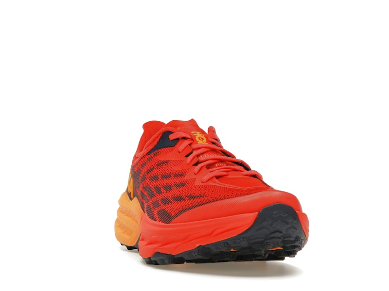 Hoka One One Speedgoat 5 Fiesta Red Radiant Yellow