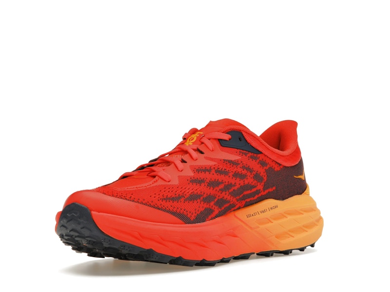 Hoka One One Speedgoat 5 Fiesta Red Radiant Yellow