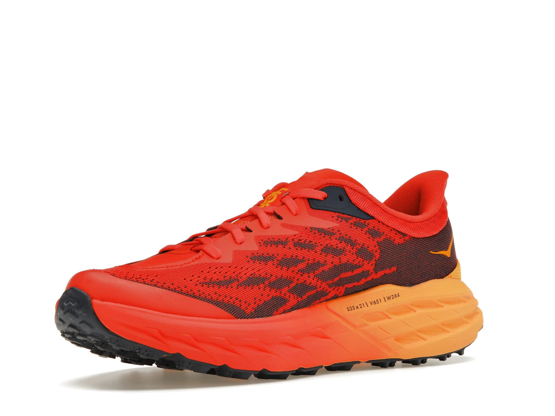 Hoka One One Speedgoat 5 Fiesta Red Radiant Yellow