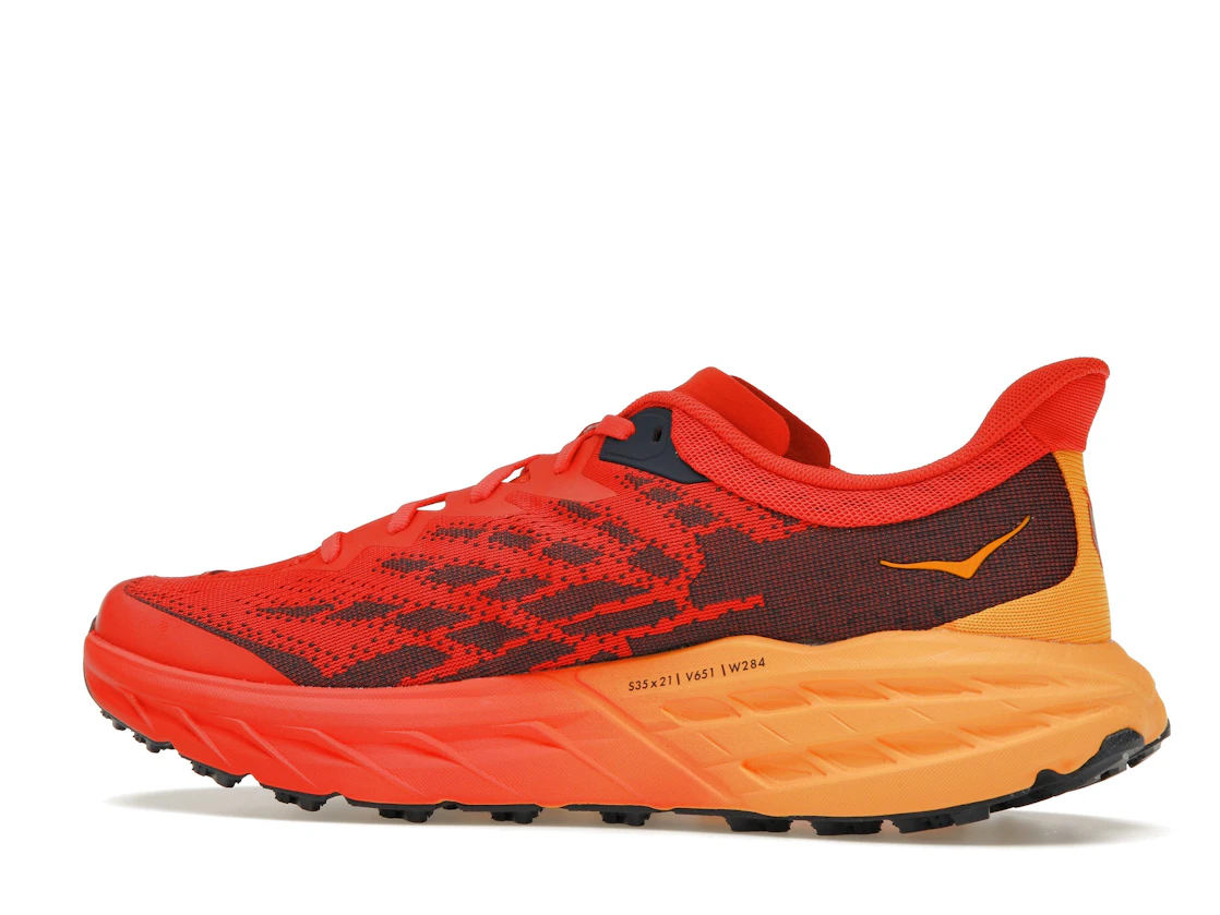 Hoka One One Speedgoat 5 Fiesta Red Radiant Yellow