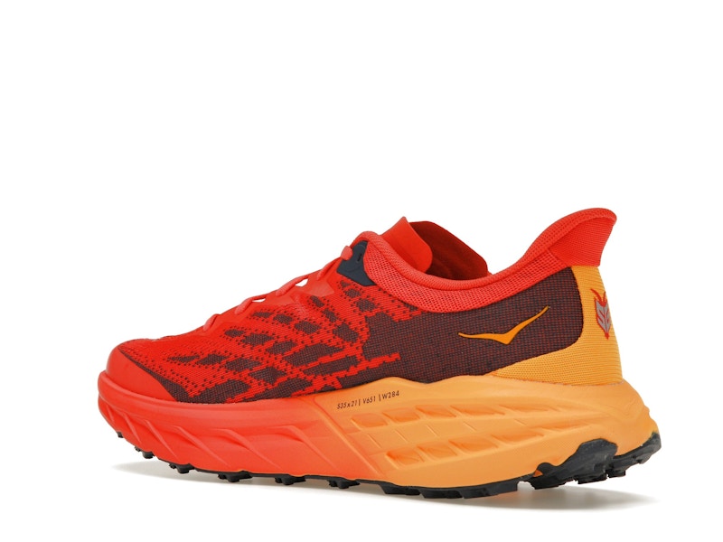 Hoka One One Speedgoat 5 Fiesta Red Radiant Yellow