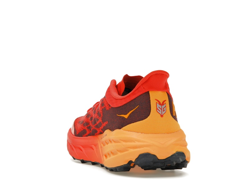 Hoka One One Speedgoat 5 Fiesta Red Radiant Yellow