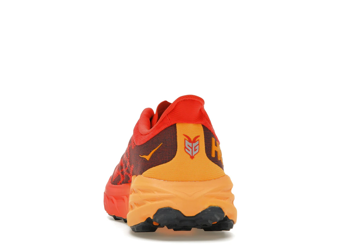 Hoka One One Speedgoat 5 Fiesta Red Radiant Yellow