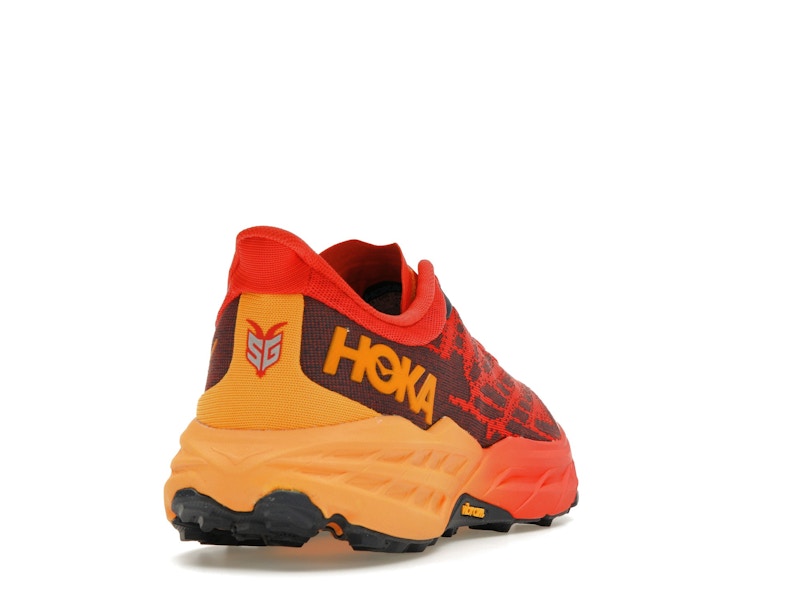 Hoka One One Speedgoat 5 Fiesta Red Radiant Yellow
