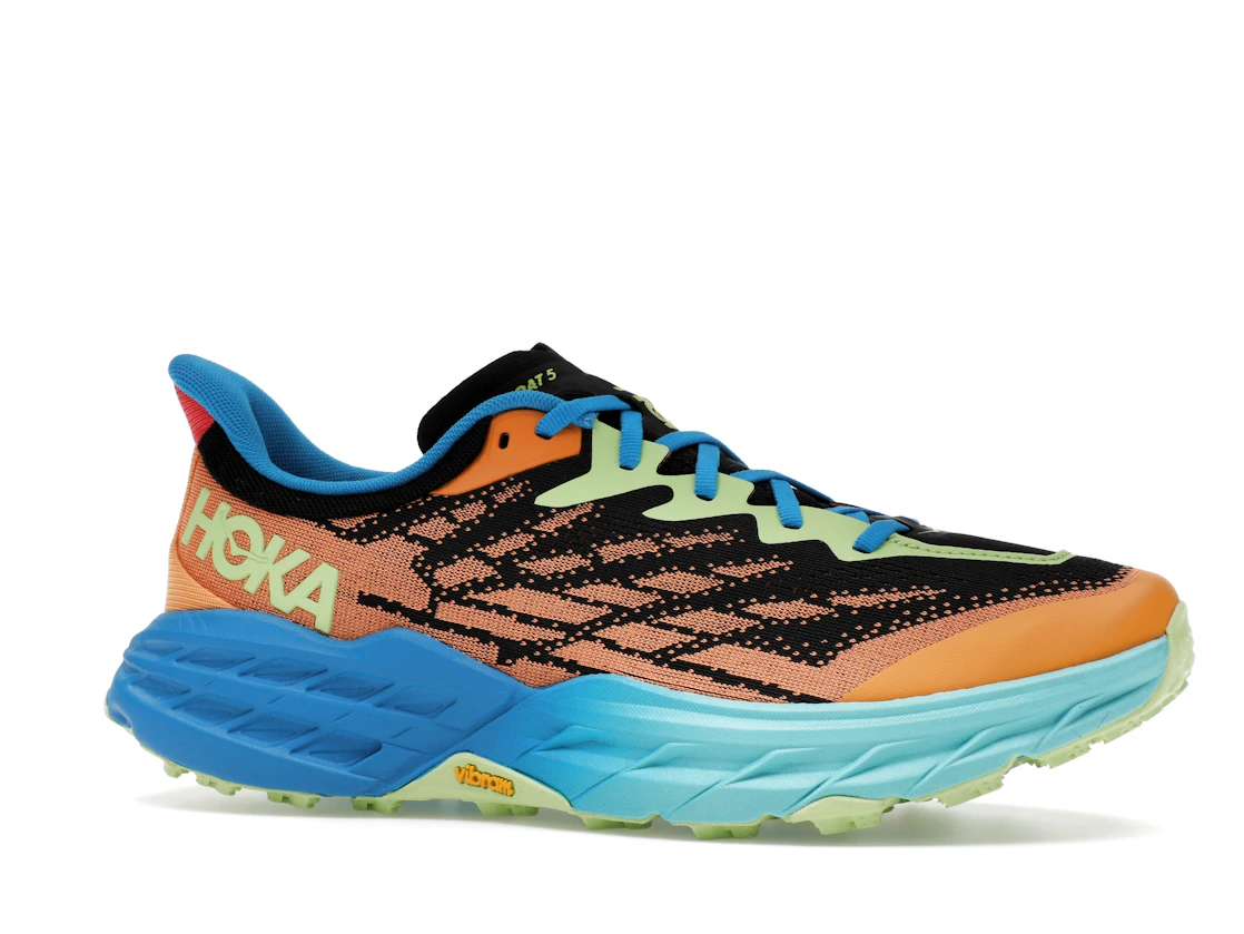 Hoka One One Speedgoat 5 Solar Flare Diva Blue