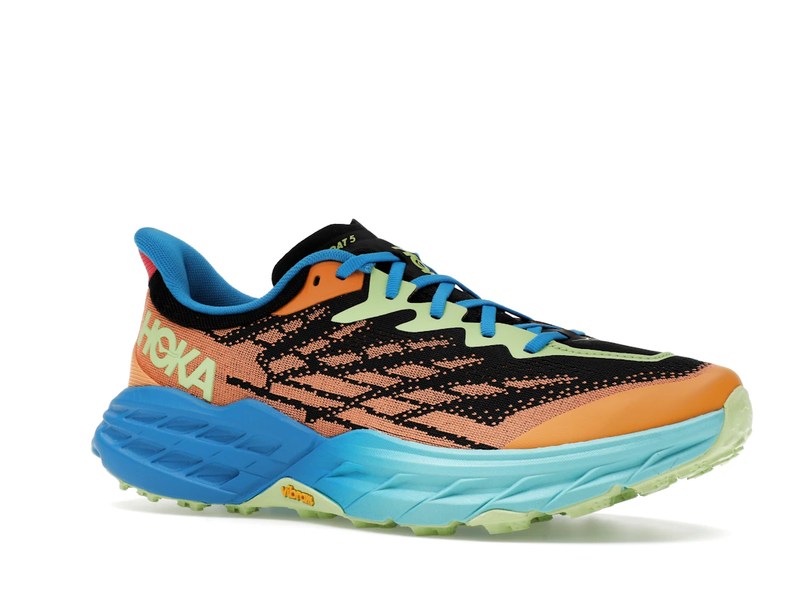 Hoka One One Speedgoat 5 Solar Flare Diva Blue