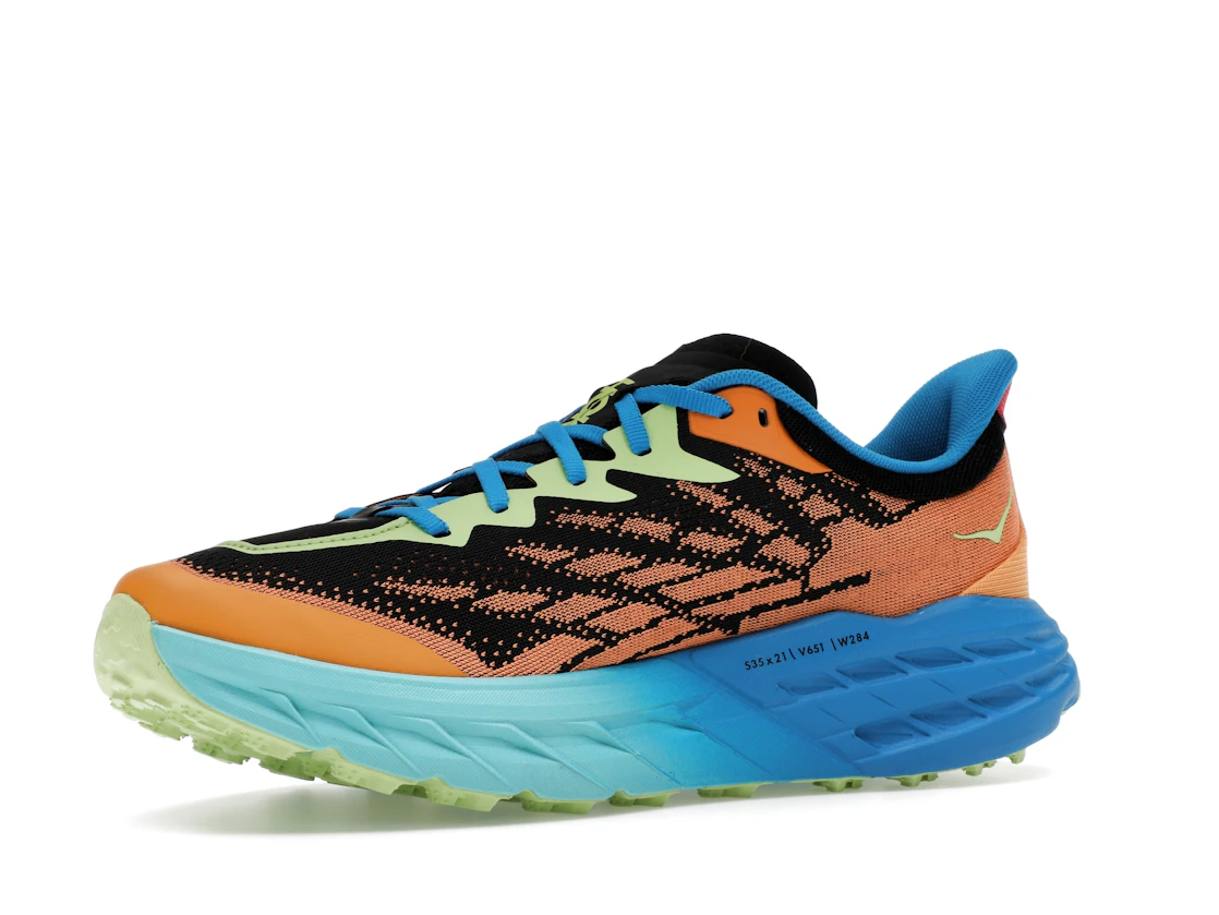 Hoka One One Speedgoat 5 Solar Flare Diva Blue