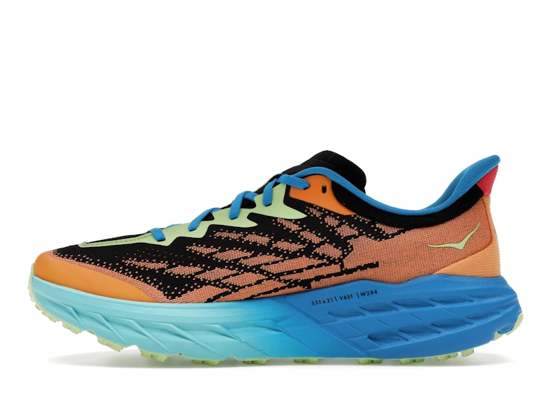 Hoka One One Speedgoat 5 Solar Flare Diva Blue