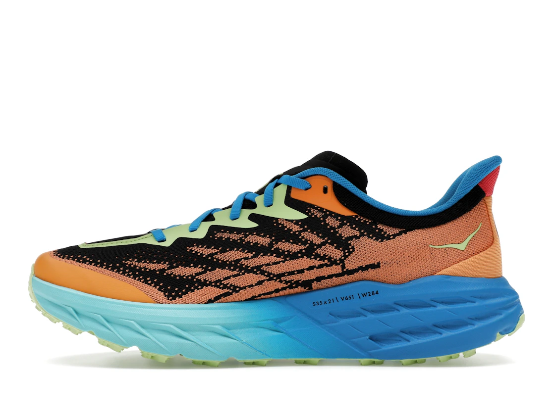 Hoka One One Speedgoat 5 Solar Flare Diva Blue