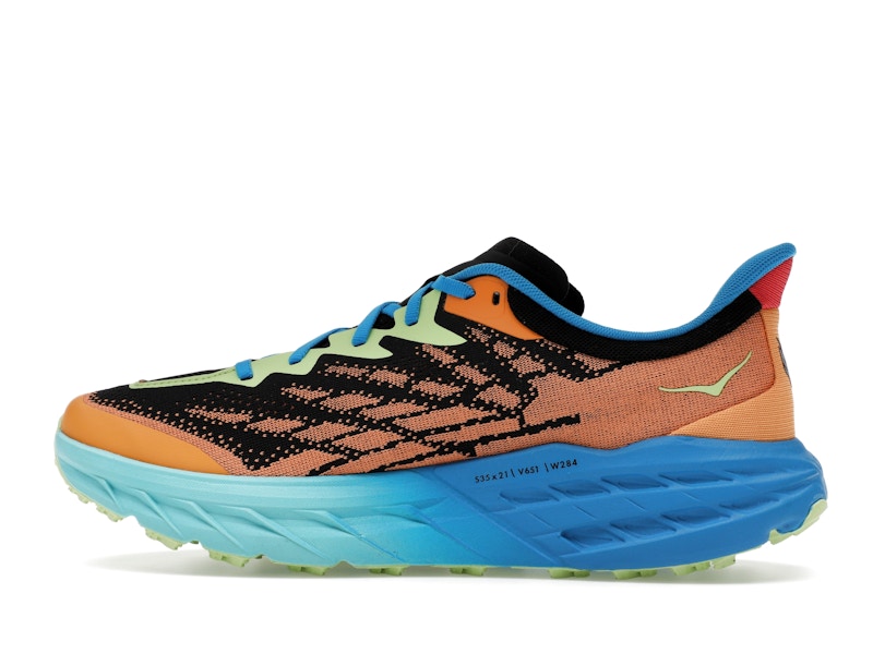 Hoka One One Speedgoat 5 Solar Flare Diva Blue