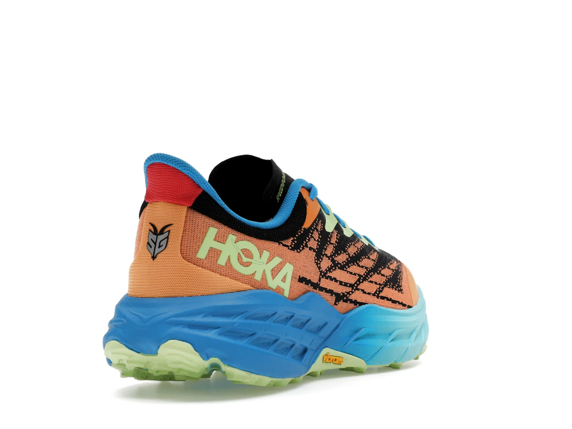 Hoka One One Speedgoat 5 Solar Flare Diva Blue