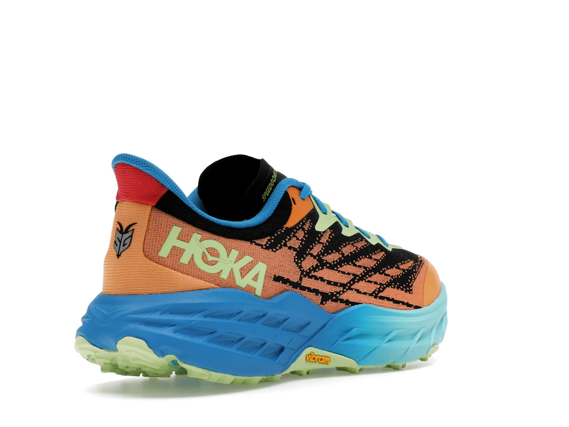 Hoka One One Speedgoat 5 Solar Flare Diva Blue