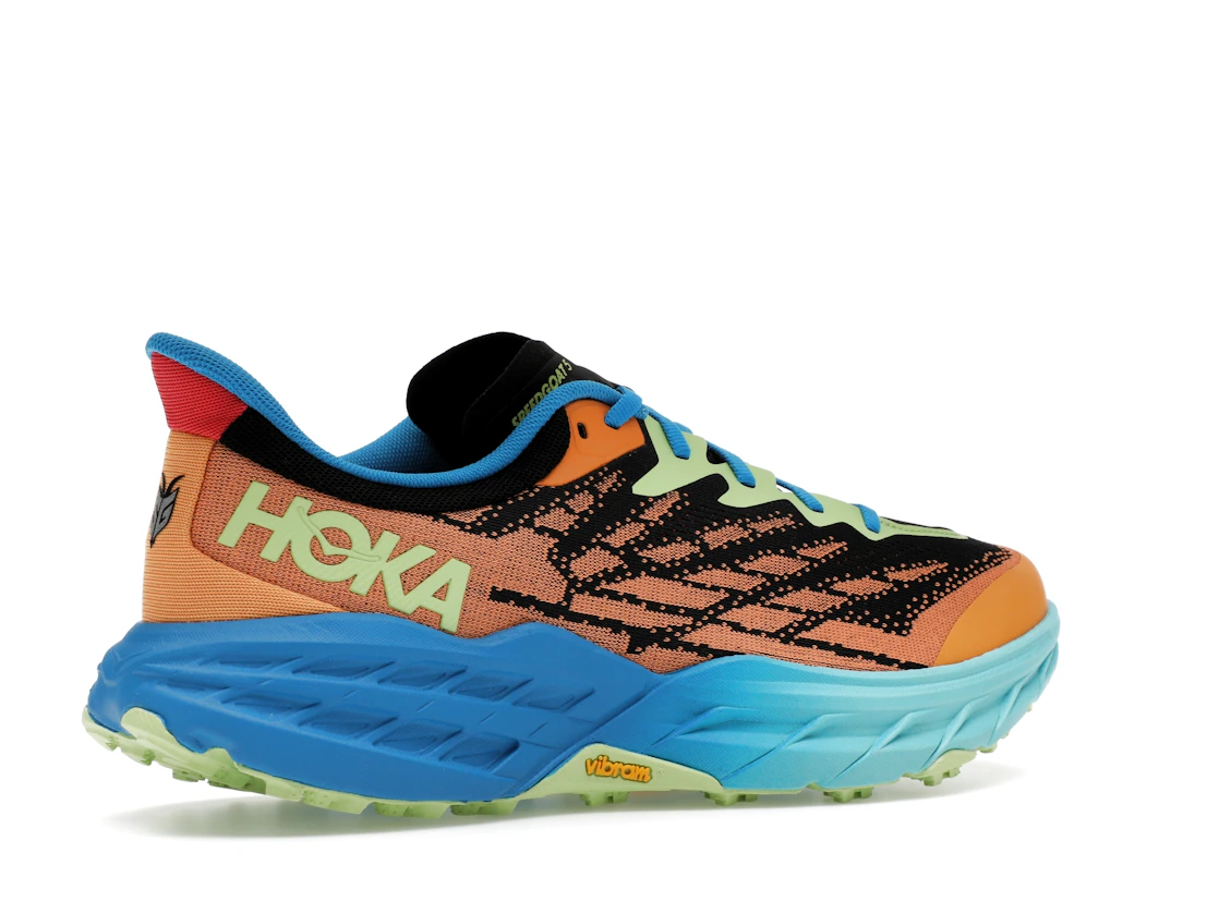 Hoka One One Speedgoat 5 Solar Flare Diva Blue