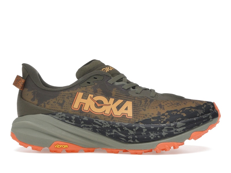 Hoka One One Speedgoat 6 Antique Olive Squash Men's - 1147791-AQL - US